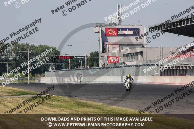 25 to 27th july 2019;Slovakia Ring;event digital images;motorbikes;no limits;peter wileman photography;trackday;trackday digital images